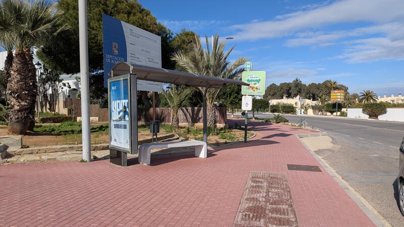 Mojacar, Costa Coches (Bus stop)