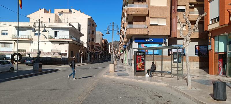 Bus stop near BP petrol station, Mazarrón