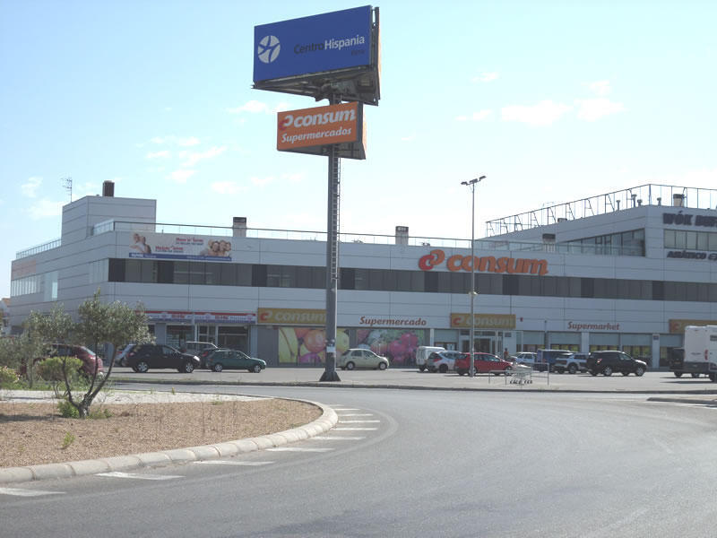 Vera Playa, Consum (Bus stop on Roundabout)