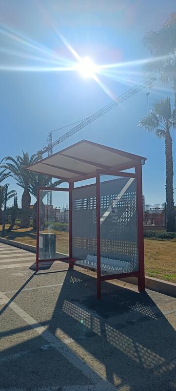 Parada de Autobus, Entrada Condado de Alhama