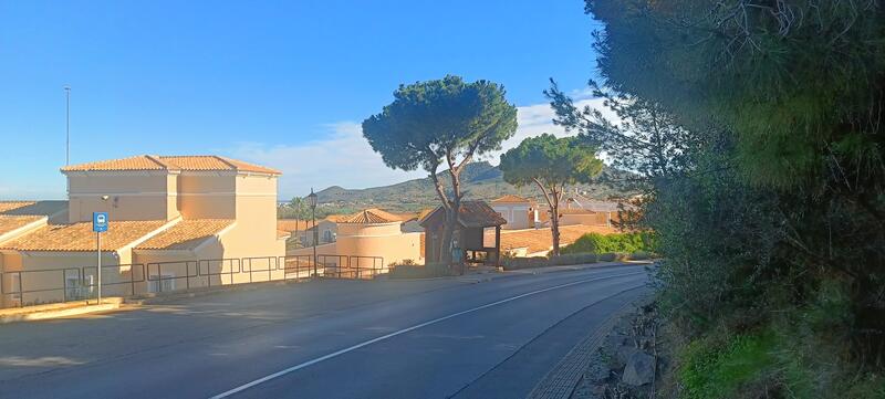 Bus stop, Grand Hyatt Hotel, La Manga Club