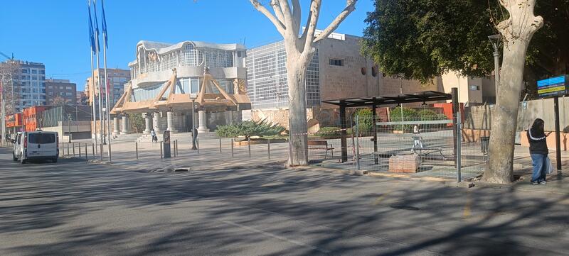 Bus stop, Asamblea Regional de Murcia, Cartagena