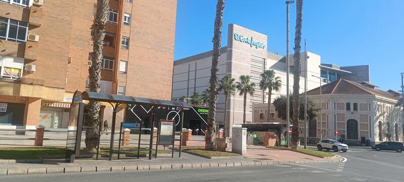 Bus stop near El Corte Ingles, Cartagena