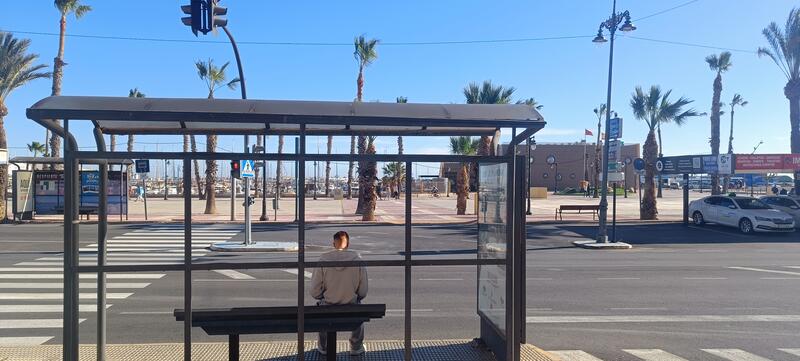 Bus stop, Club Nautico, Lo Pagan/Los Cuarteros