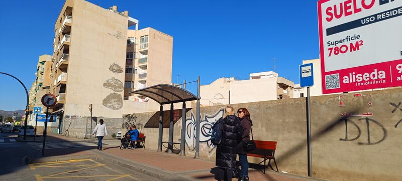 Ctra de Lorca bus stop near Lidl, Águilas