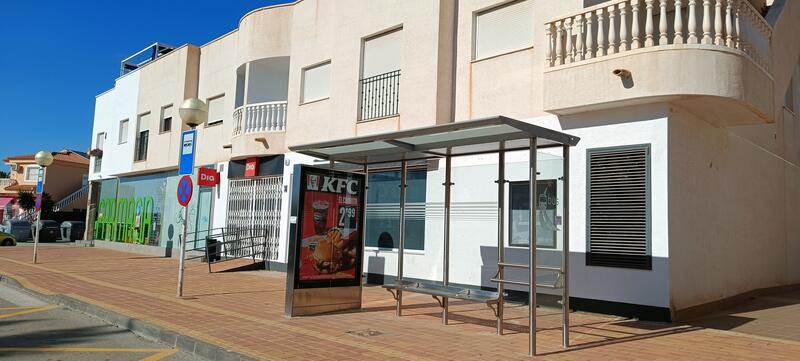 Bus stop, Dia Supermarket, Playasol, Mazarrón