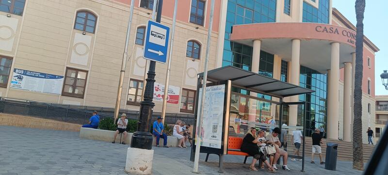 Bus Stop, Los Alcazares, Town Hall
